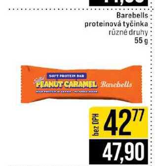 Barebells proteinová tyčinka různé druhy 55g