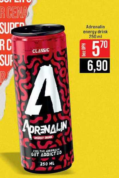 Adrenalin energy drink 250 ml 