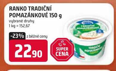 RANKO TRADIČNÍ POMAZÁNKOVÉ 150 g