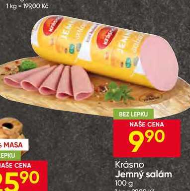 Krásno Jemný salám 100 g