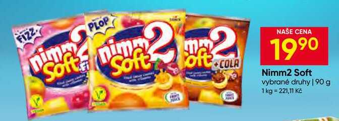 Nimm2 Soft vybrané druhy 90 g