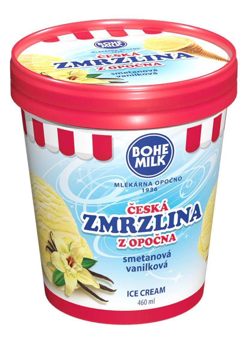 Česká zmrzlina z Opočna, 460 ml