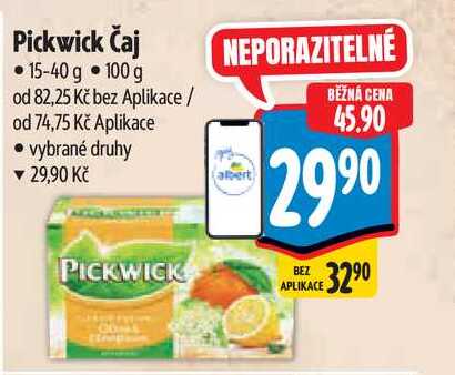 Pickwick Čaj 15-40 g