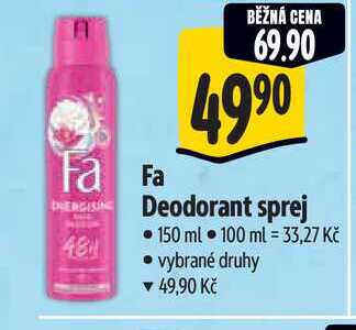 Fa Deodorant sprej 150 ml Albert