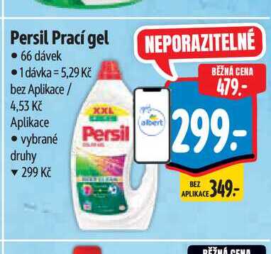 Persil Prací gel  66 dávek Albert