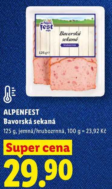 ALPENFEST Bavorská sekaná, 125 g