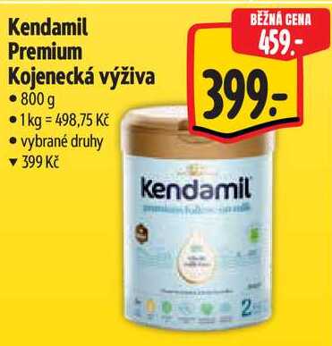 Kendamil Premium Kojenecká výživa, 800 g Albert