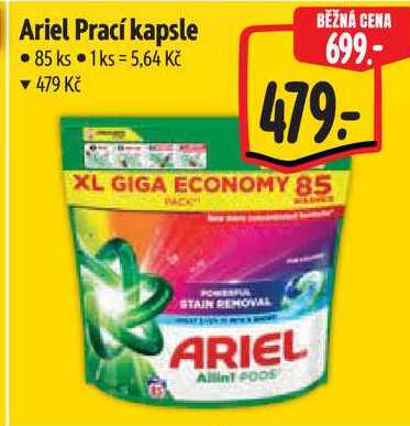 Ariel Prací kapsle, 85 ks Albert