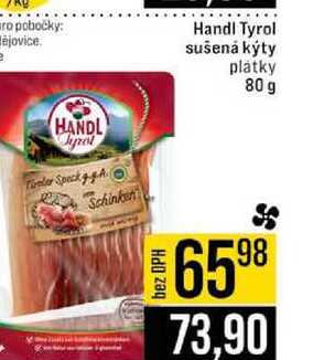 Handl Tyrol sušená kýty platky 80 g
