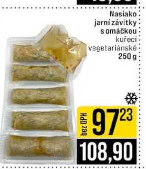 Nasiako jarní závitky s omáčkou kuřecí vegetariánské 250g