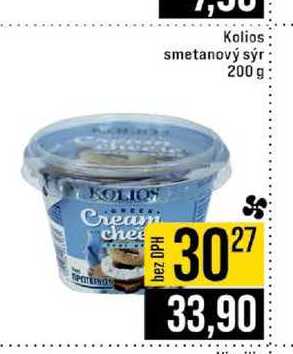 Kolios smetanový sýr 200 g