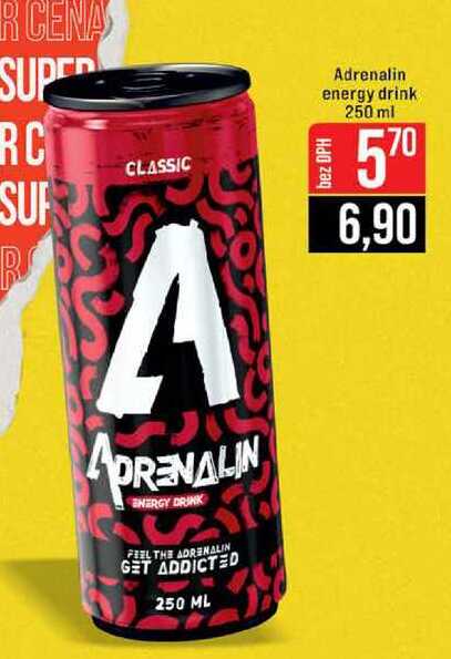 Adrenalin energy drink 250 ml