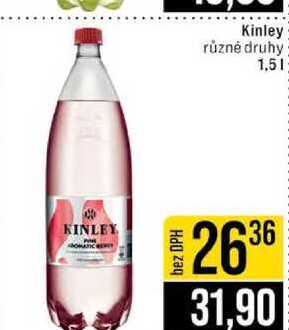 Kinley různé druhy 1,5l