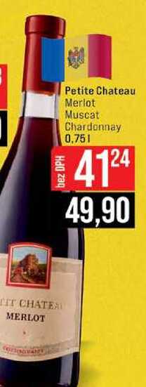 Petite Chateau Merlot Muscat Chardonnay 0,75l