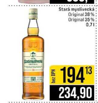 Stará myslivecká Original 38% Original 35% 0,7l
