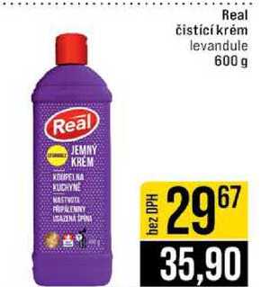 Real čistící krém levandule 600 g JIP
