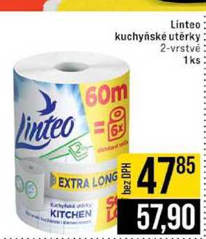 Linteo kuchyňské utěrky 2-vrstvé 1ks JIP
