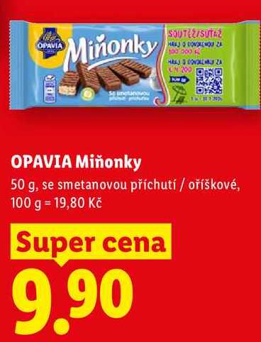 OPAVIA Miňonky, 50 g