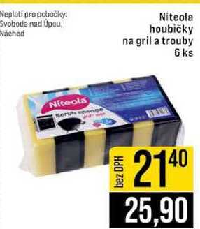 Niteola houbičky na gril a trouby 6 ks JIP