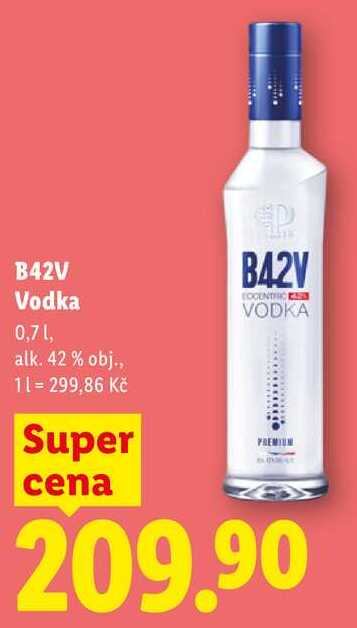 B42V Vodka, 0,7 l