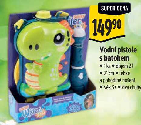 Vodní pistole s batohem 