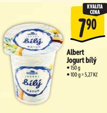 Albert Jogurt bílý, 150 g