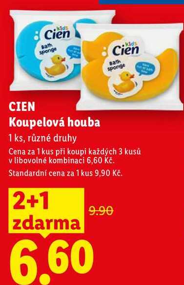 CIEN Koupelová houba, 1 ks Lidl