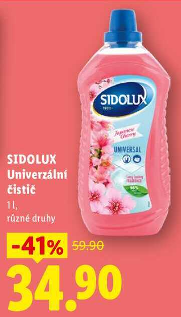 SIDOLUX Univerzální čistič, 1 l Lidl