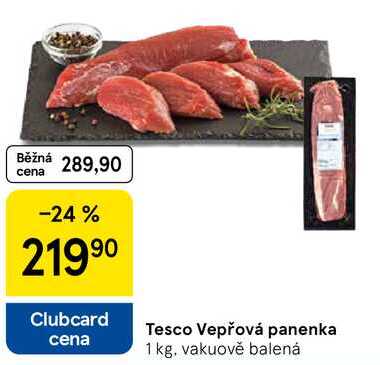 Tesco Vepřová panenka, 1 kg