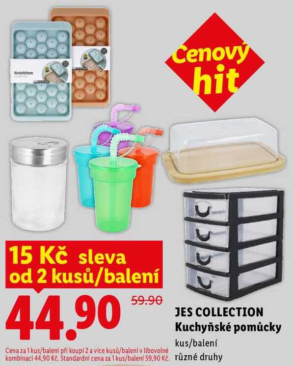 JES COLLECTION Kuchyňské pomůcky