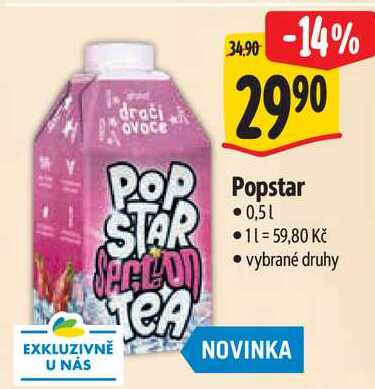 Popstar, 0,5 l