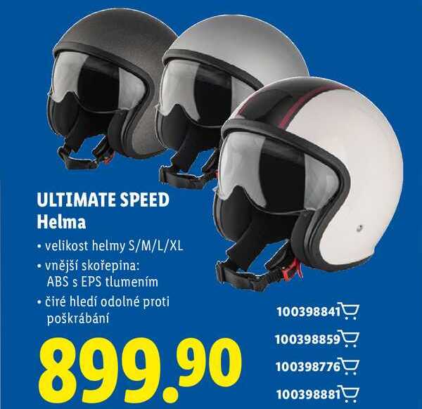 ULTIMATE SPEED Helma