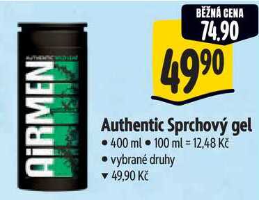 Authentic Sprchový gel, 400 ml Albert