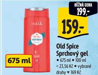Old Spice Sprchový gel, 675 ml Albert
