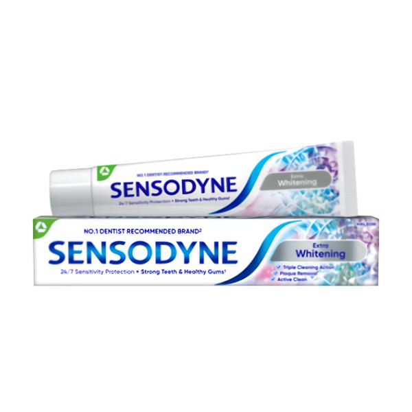 Sensodyne Extra Whitening zubní pasta Košík.cz