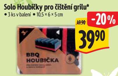 Solo Houbičky pro čištění grilu, 3 ks Albert