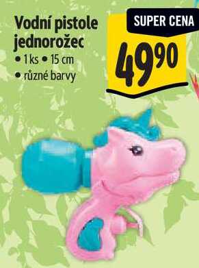 Vodní pistole jednorožec Albert