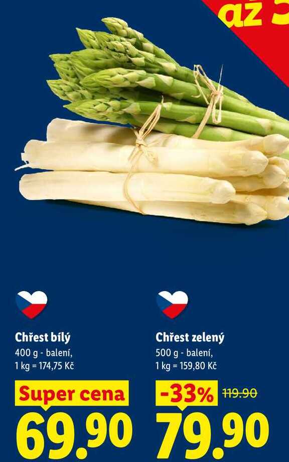 Chřest bílý, 400 g
