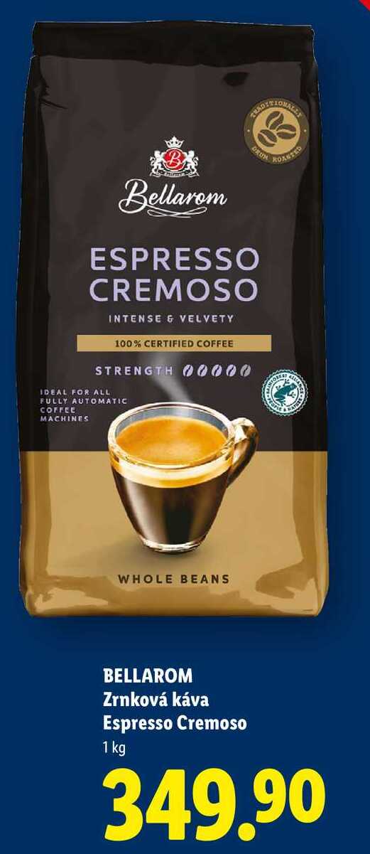 BELLAROM Zrnková káva Espresso Cremoso, 1 kg