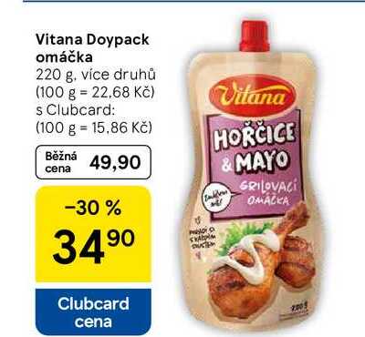 Vitana Doypack omáčka, 220 g