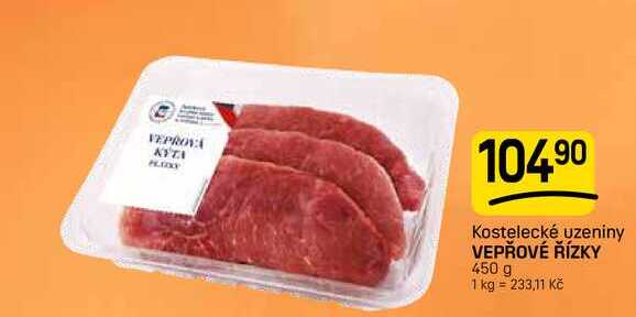 VEPŘOVÉ ŘÍZKY 450 g 