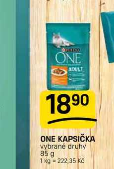 ONE KAPSIČKA vybrané druhy 85 g