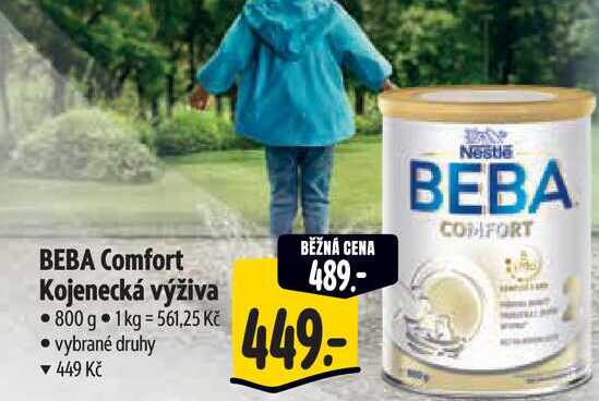 BEBA Comfort Kojenecká výživa 800 g Albert