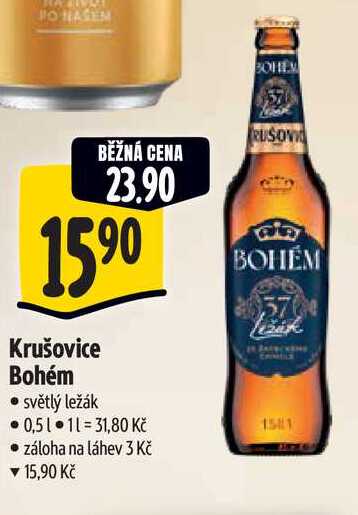 Krušovice Bohém 0,5 l
