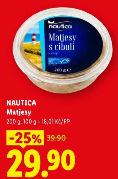 NAUTICA Matjesy, 200 g
