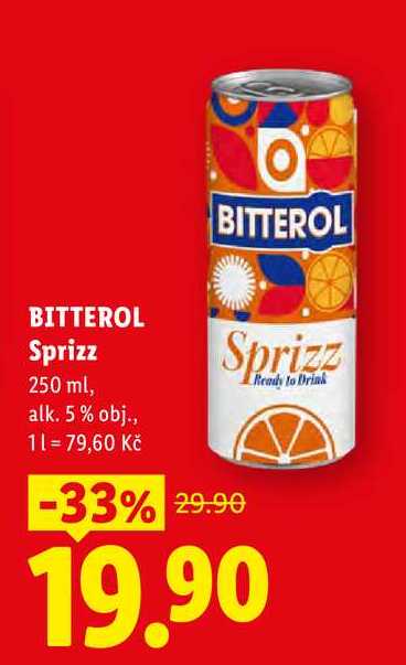 BITTEROL Sprizz, 250 ml