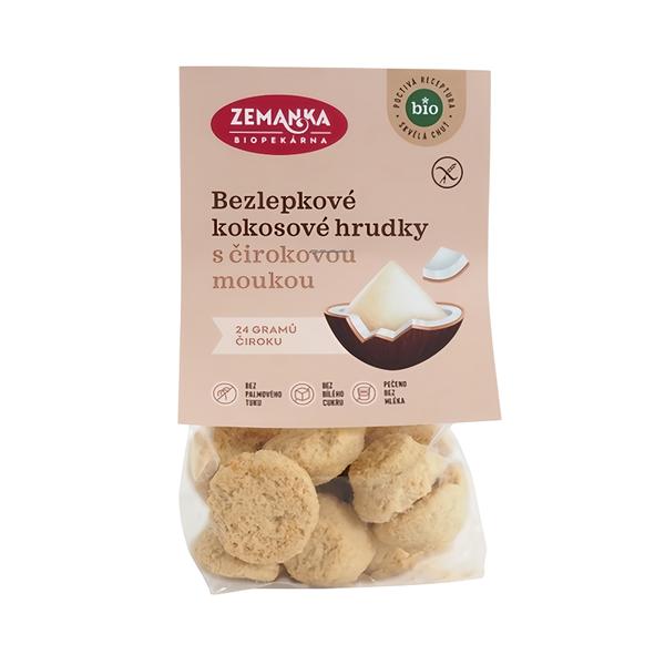 Biopekárna Zemanka BIO Bezlepkové čirokové hrudky kokosové