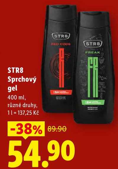 STR8 Sprchový gel, 400 ml Lidl