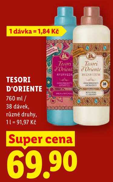 TESORI D'ORIENTE, 760 ml/ 38 dávek Lidl