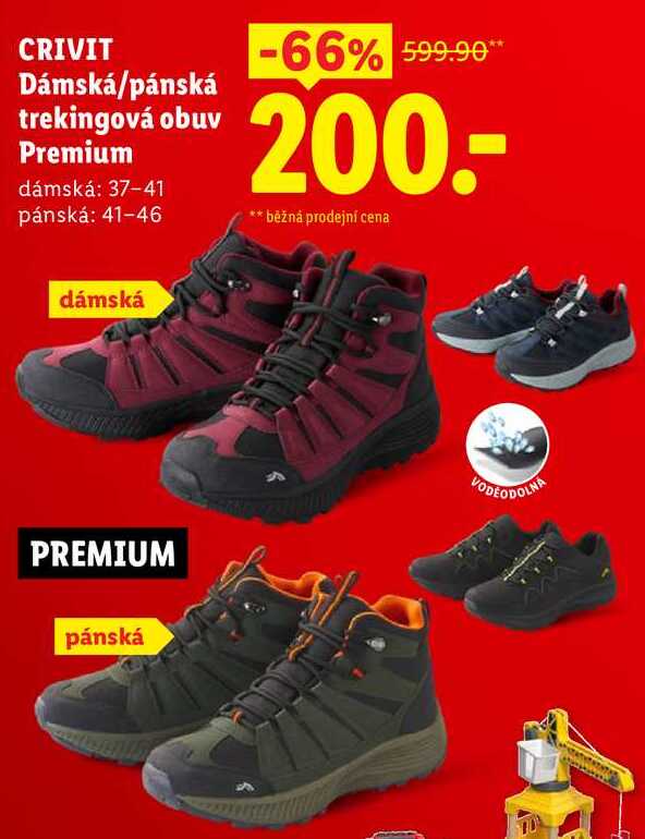 CRIVIT Dámská/pánská trekingová obuv Premium 